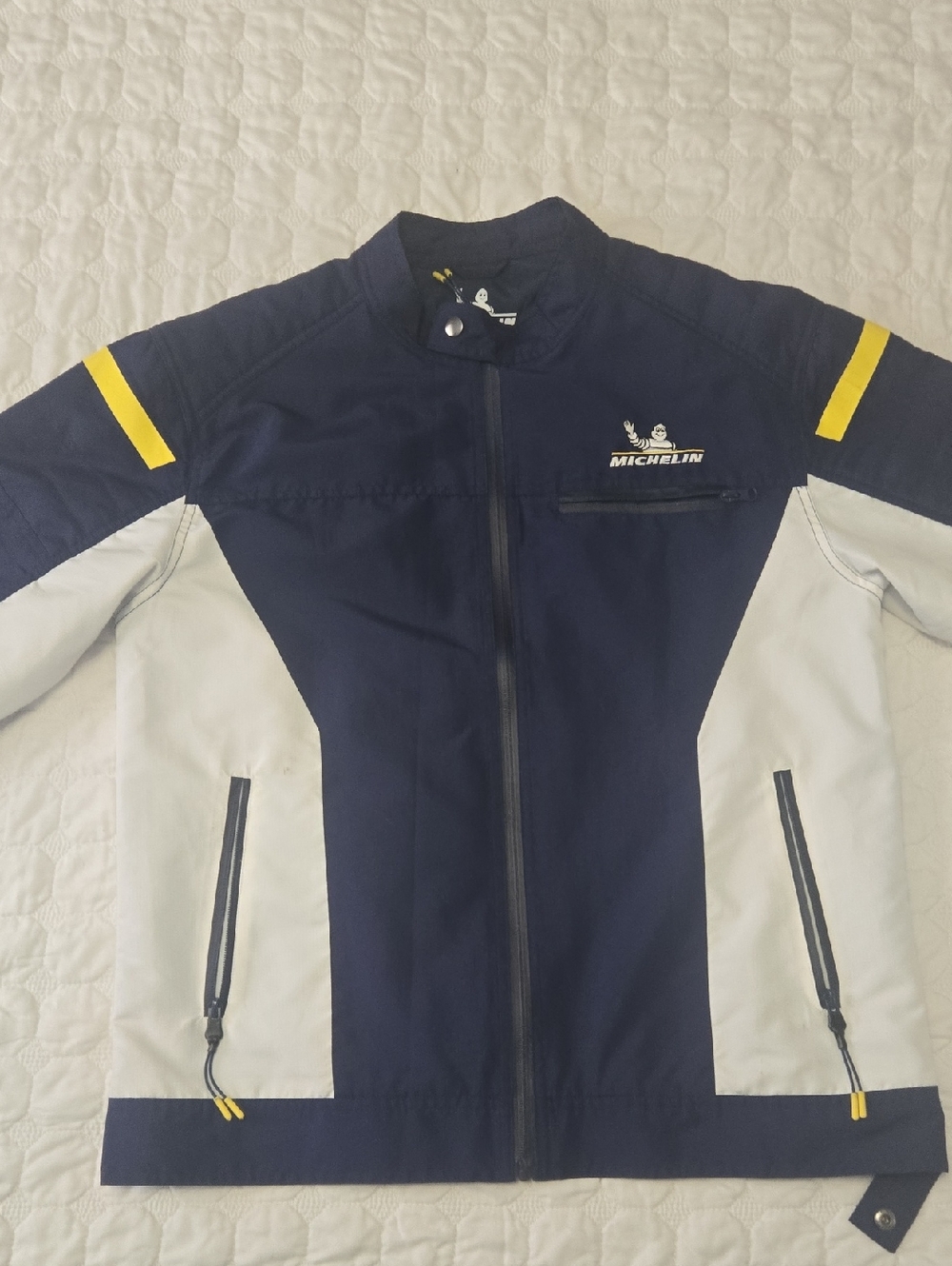 Men's Navy and White Sport Jacket